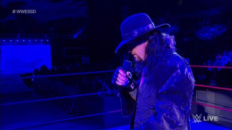 Imagine being bored by The Undertaker making an appearance