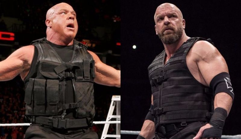 Kurt Angle or Triple H to replace Rollins again Ziggler and McIntyre