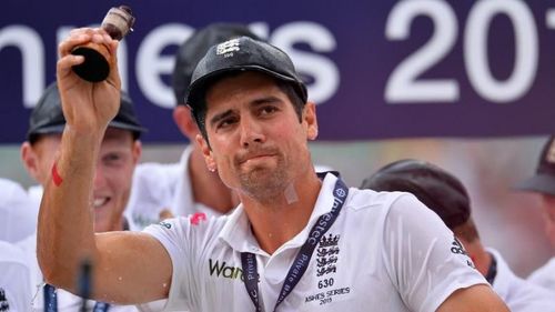 Image result for alastair cook raising cap