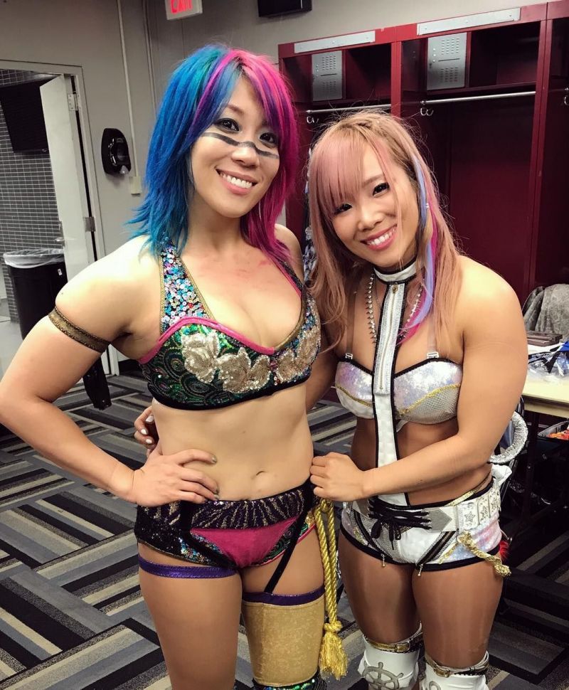 Image result for kairi sane and asuka