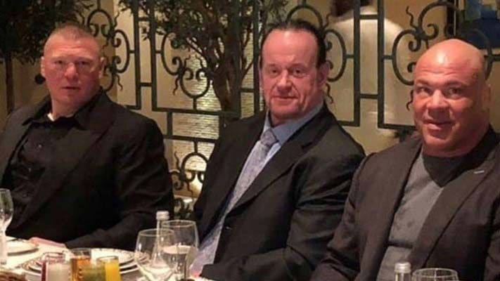 Brock Lesnar and The Undertaker are good friends outside of WWE