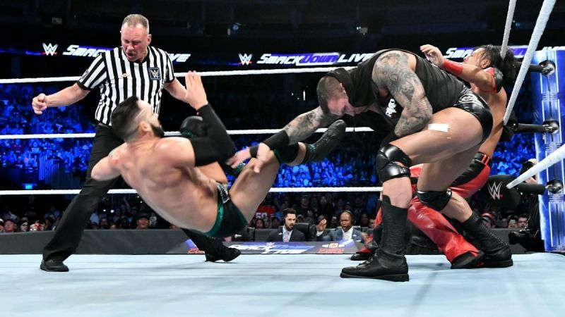 Randy Orton ambushes Tye Dillinger