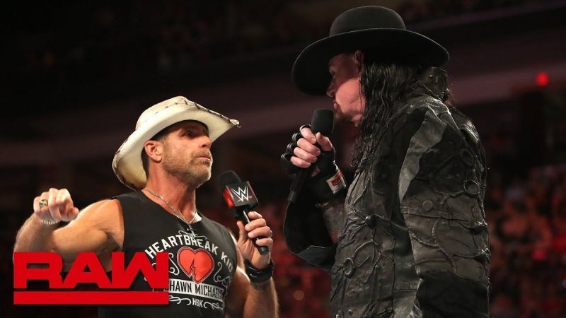Image result for wwe undertaker and shawn michaels raw september 2018