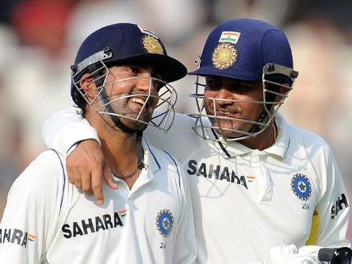 Image result for sehwag gambhir tests