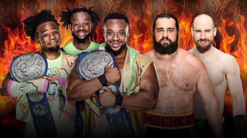 The New Day will keep hold of their titles at Hell in a Cell 