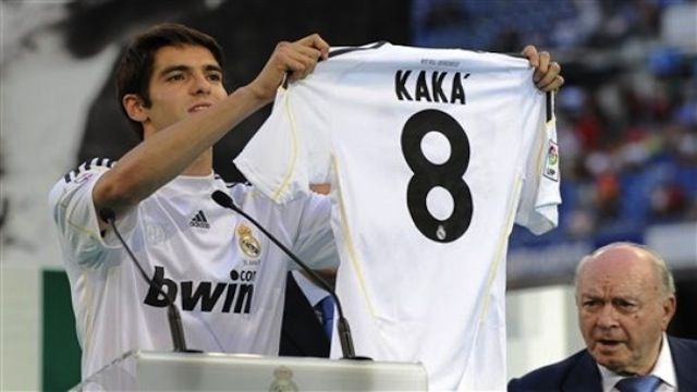 Image result for Kaka Real Madrid presentation