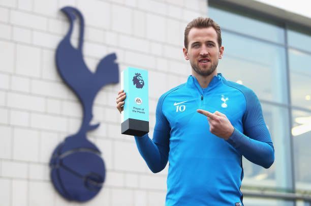 Harry Kane is Awarded with the EA SPORTS Player of the Month for December