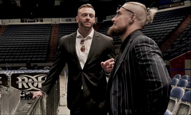 Nick Aldis (left) is All In