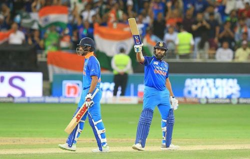 Rohit Sharma's 36-ball fifty made it even more easier for India