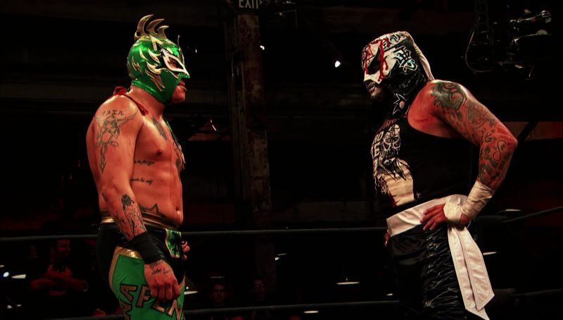 Pentagon and Fenix in Lucha Underground