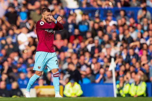 Yarmolenko netted a brace for West Ham on Sunday