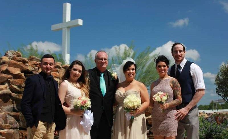 Aiden English and wife Shaul Guerrero