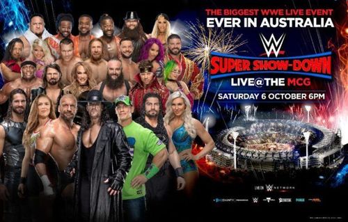 WWE's Australia show looks stacked as hell.