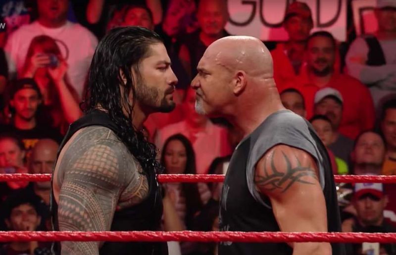 Could Reigns and Goldberg mix it up very soon indeed?