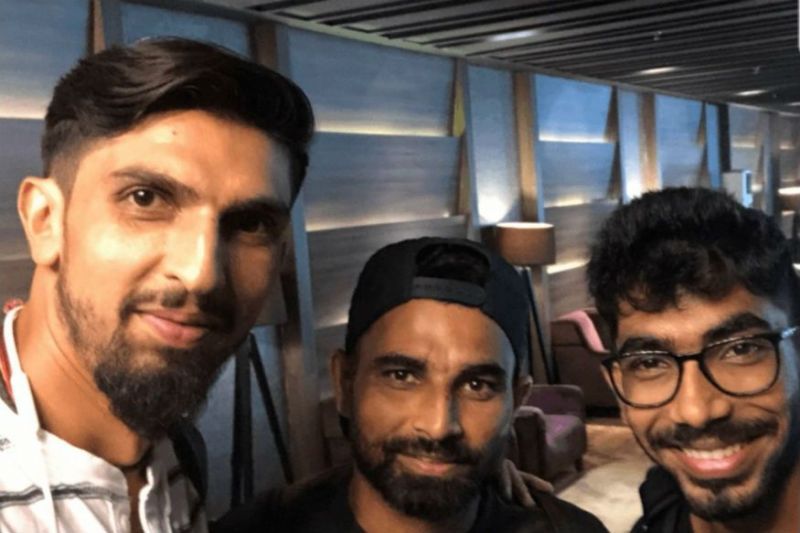 The three fast bowlers of India