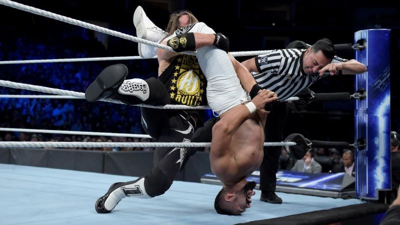 AJ and Andrade showcased their talent on SmackDown Live