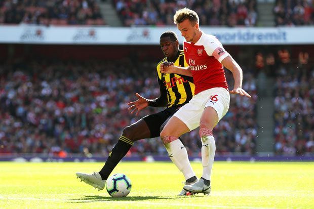 Image result for rob holding arsenal 2-0 watford