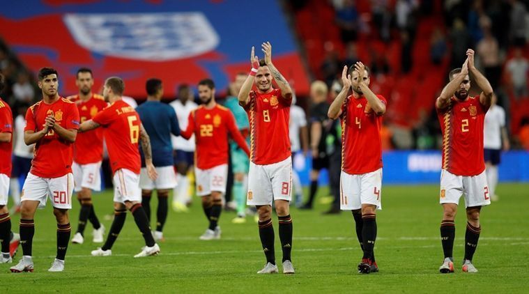 Spain drew the first blood in UEFA Nations League group four by beating England