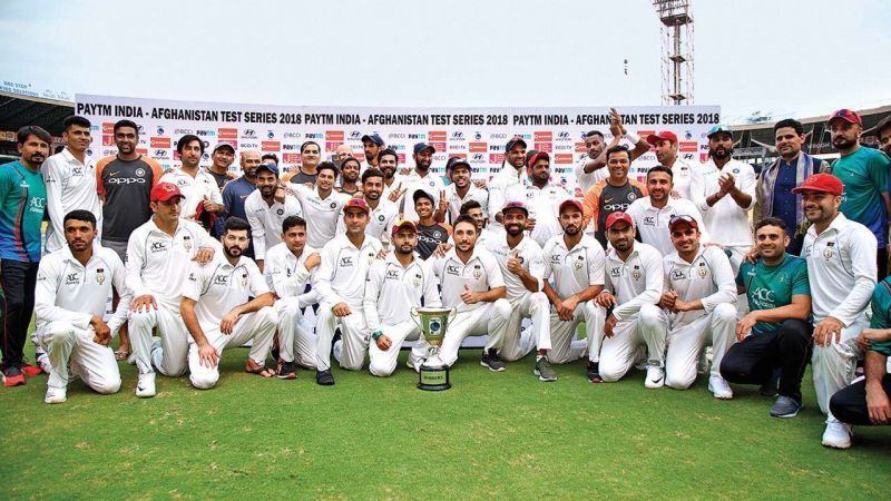 Rahane's gesture to call Afghanistan team for a photo won a lot of hearts