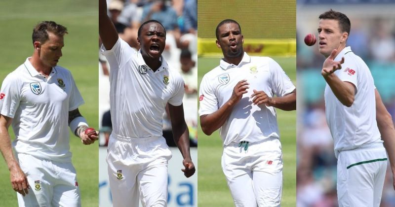 Image result for dale steyn,philander,morne morkel,kagiso rabada