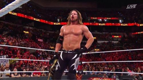 WWE Champion AJ Styles