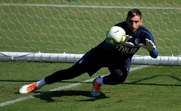 Italy Training Session And Press Conference