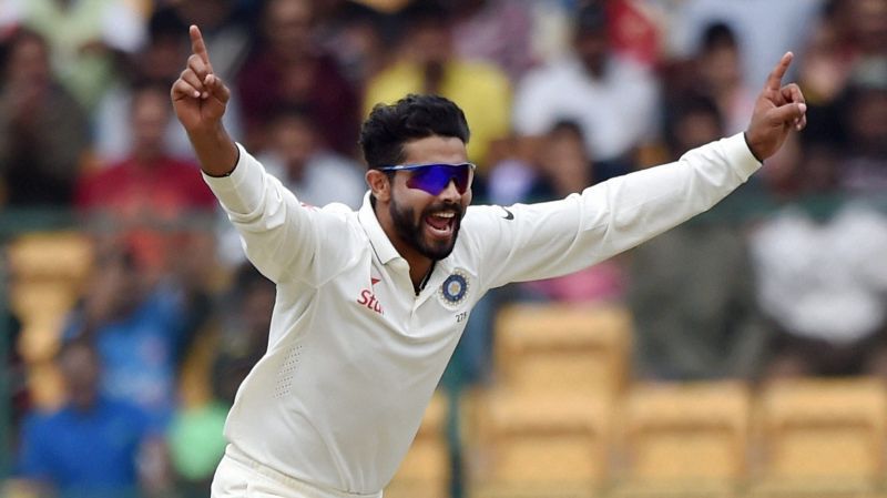 Image result for ravi jadeja test bowling