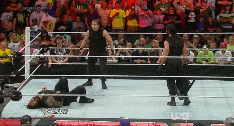 Seth Rollins used the element of surprise when he betrayed the Shield