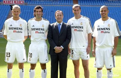 Image result for florentino perez luis figo