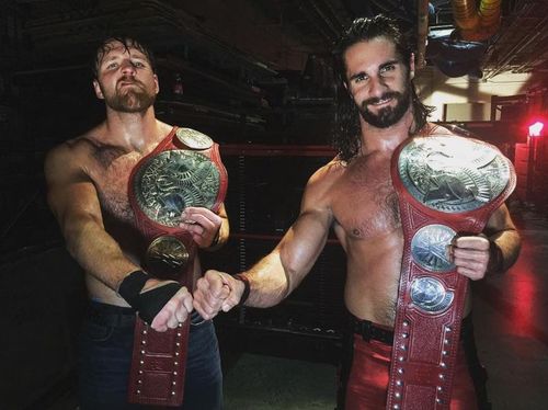 Dean Ambrose and Seth Rollins