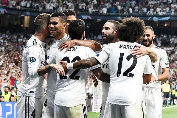 Real Madrid cruised to a comfortable win over AS Roma