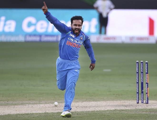 Image result for india v pakistan kedar jadhav