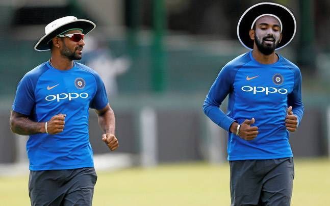 Image result for kl rahul, dhawan, rohit sharma