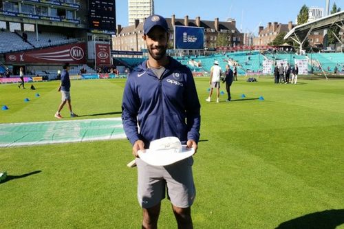 Hanuma Vihari gets his Test cap at The Oval