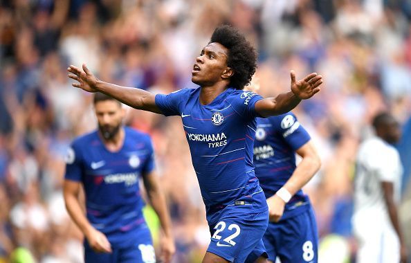 Willian completed the rout with a sublime hit from outside the area