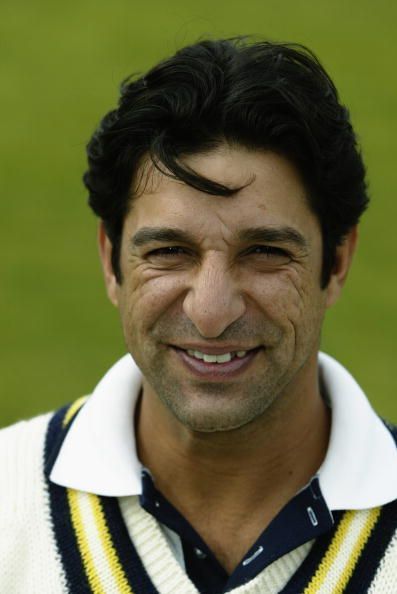 Wasim Akram of Hampshire