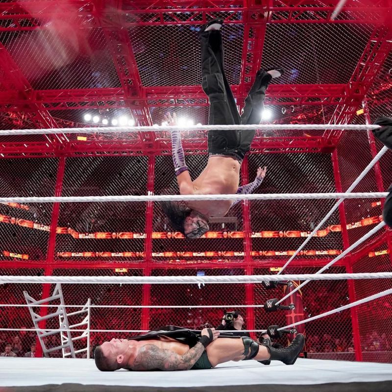 Jeff Hardy punished Orton throughout the match