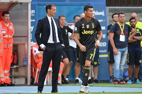 Max Allegri Cristiano Ronaldo