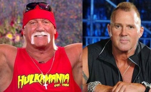 WWE veterans Hulk Hogan and Brutus 