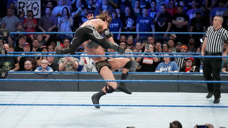 (Courtesy: WWE.com) Orton and Styles faced each other once on Smackdown Live