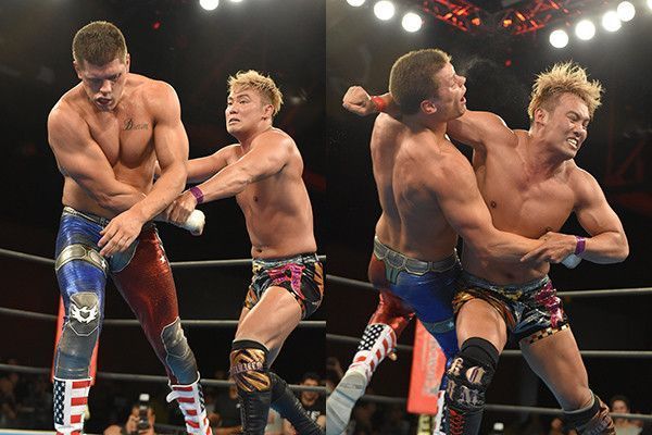 Cody vs Okada from G1 Specials