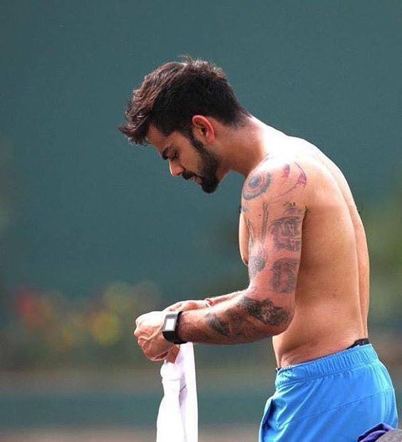 Virat Kohli training hard ahead of the big game.  #INDvsBAN #AsiaCup