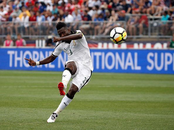 Gyan missed a famous penalty in 2010 which would have sent the African team to the semi-finals