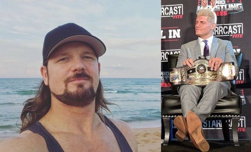 WWE Champion AJ Styles gives his views on All In