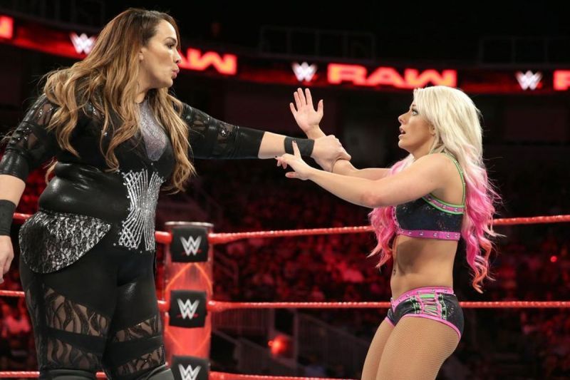 Alexa Bliss, Nia Jax,