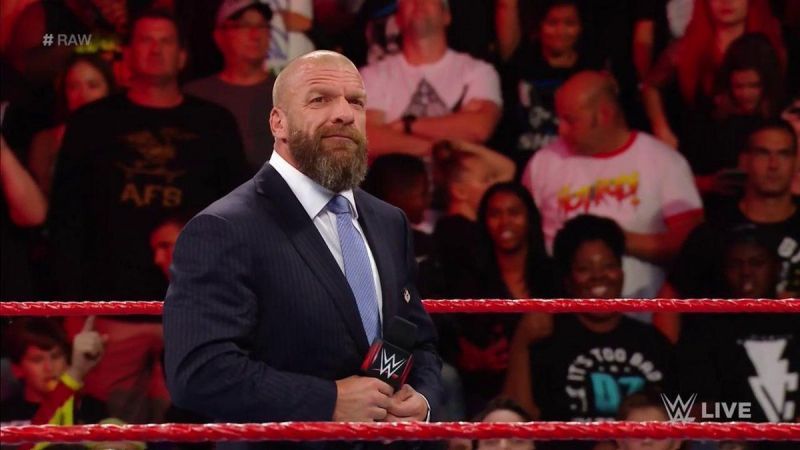 Triple H shows up on RAW