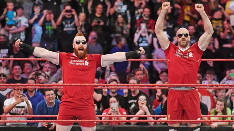 WWE Superstars Sheamus and Cesaro