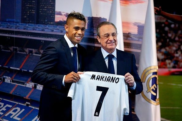 Mariano Diaz 7 Real Madrid