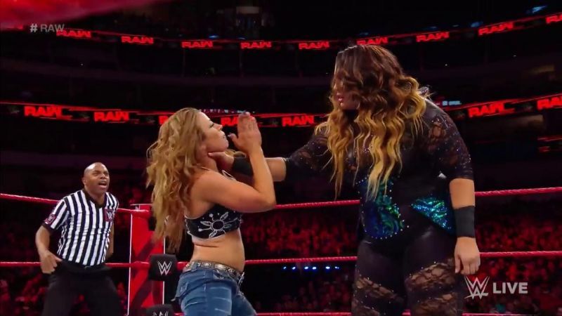 Nia Jax made her triumphant return on RAW tonight