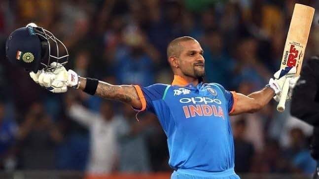 * Player of the Series - Shikhar Dhawan